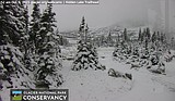 Snow closes alpine section of Glacier's Sun Road