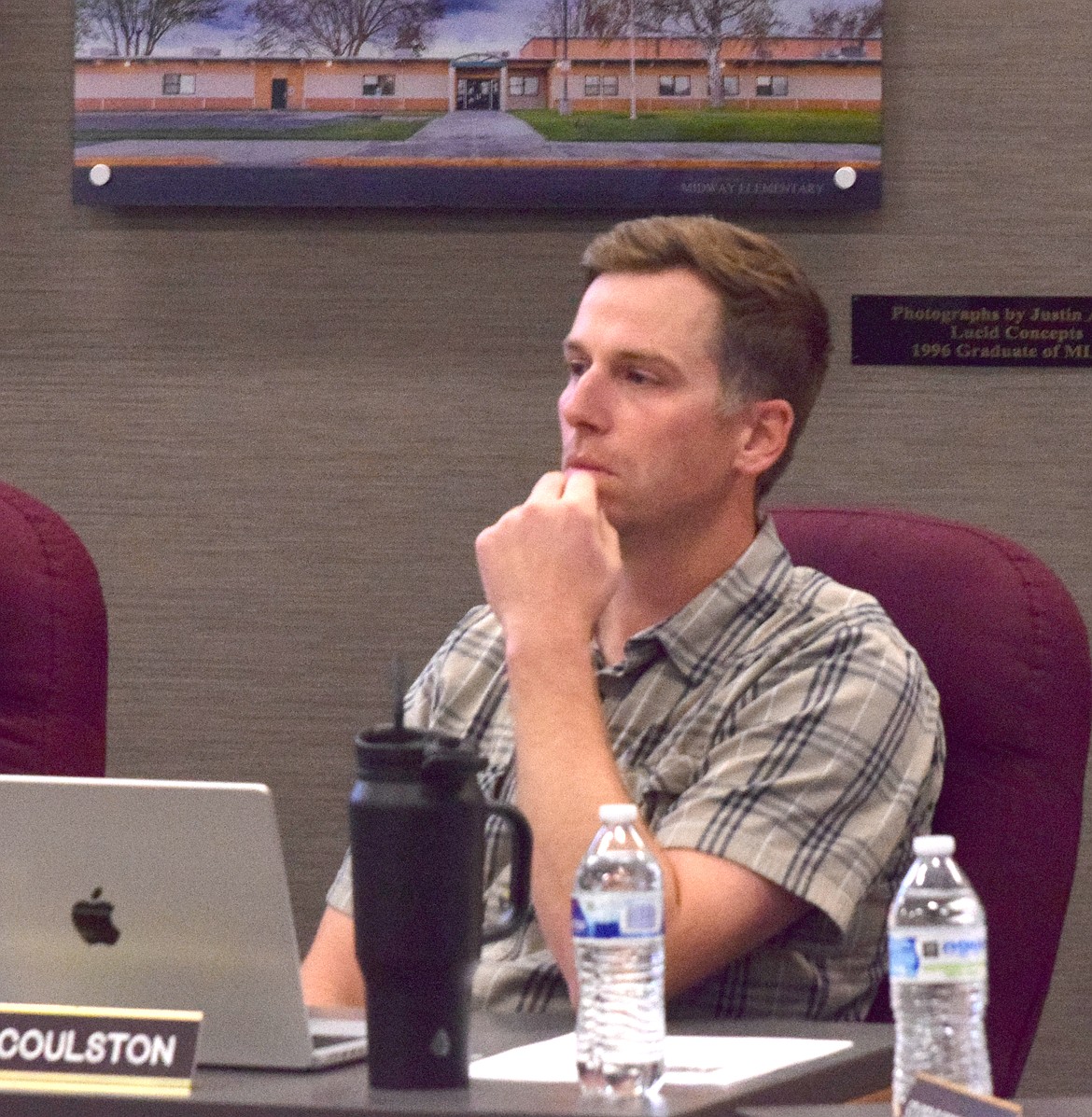Moses Lake School Board member Ryan Coulston voted no at the Oct. 2 meeting on 2026-02, the sex education resolution. He said he agreed with the content of the resolution, but he was not given enough time to properly review it.
