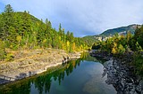 Middle Fork of Flathead dips to record low flow