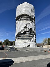 Water tower project progresses despite setbacks