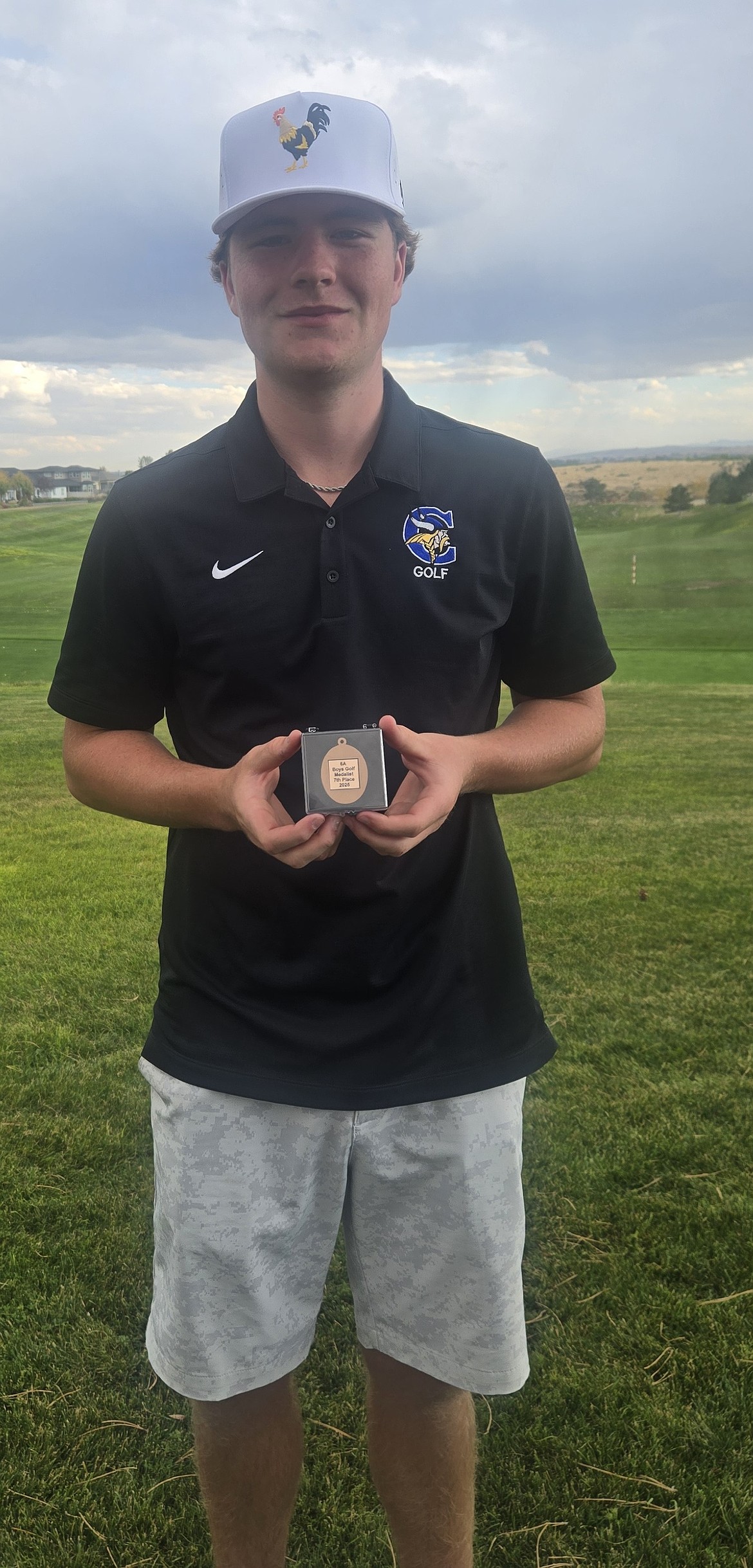 Courtesy photo
Coeur d'Alene junior Ben Focke finished seventh in the state 6A golf tournament on Friday at RedHawk Golf Course in Nampa, shooting a 1-over-par 143 in the two-day tournament.