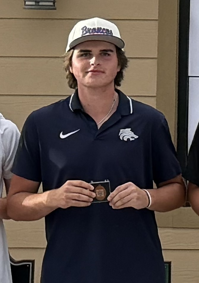 Courtesy photo
Lake City junior Trey Lambert finished fourth in the state 6A golf tournament on Friday at RedHawk Golf Course in Nampa.