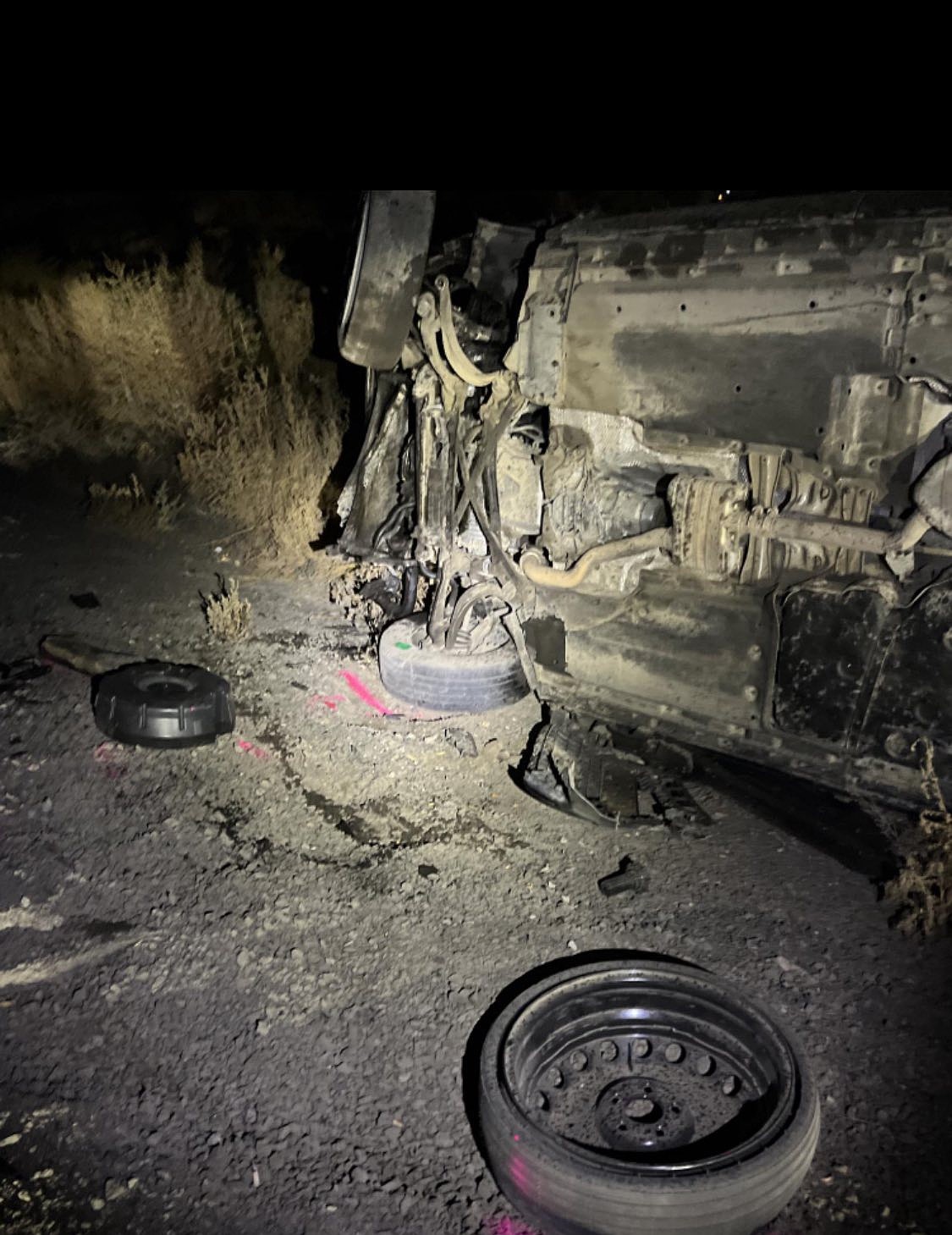 The Adams County Sheriff’s Office dealt with two different suspected DUI accidents on Friday night.