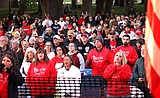 Crowd packs Coeur d'Alene City Park for Charlie Kirk Day of Remembrance