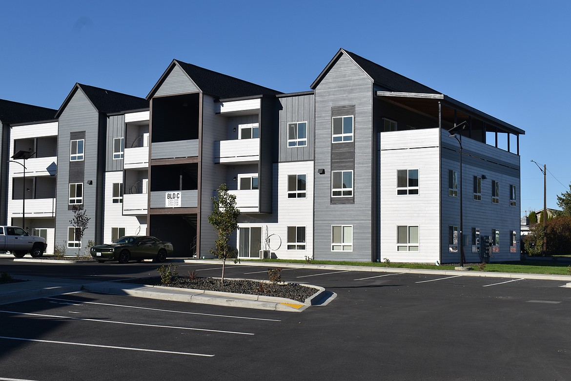 It took a while, but the Modern Heights apartment complex in Moses Lake is nearly complete.