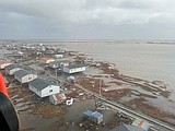 Storm decimates 2 Alaskan villages and drives more than 1,500 people from their homes