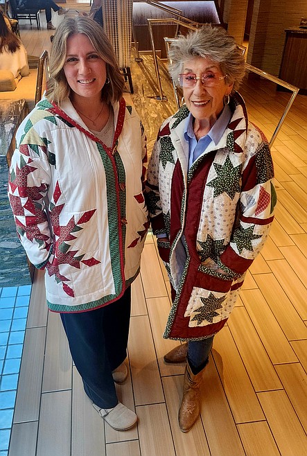 Christmas quilt jacket comes full circle | Coeur d'Alene Press
