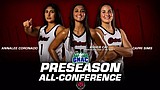 Cai, Coronado, Sims named to GNAC Preseason All-Conference team