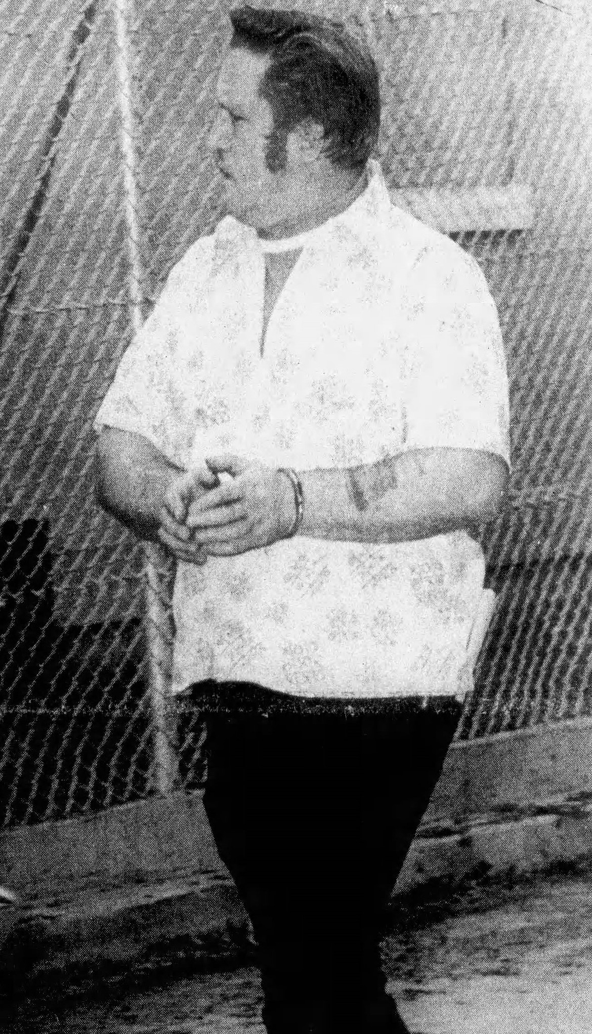George “Ed” Stroisch returns to the Kootenai County Jail after a 1976 court appearance in his first-degree murder case.