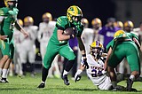Hawks force tiebreaker ... Tamagni, Lakeland run past Lewiston to create three-way tie for 5A IEL title; Kansas tiebreaker to determine auto berth to playoffs