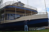 Mish-An-Nock returns to the water after retrofitting