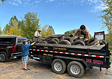 FORC river cleanup nets biggest tire haul to date