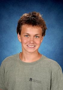 Courtesy photo
Swimmer John Misner was recently named Post Falls High School Athlete of the Week. Misner, a sophomore, won both his individual events at regionals. In the 200 medley relay he swam backstroke and the team broke the school record and qualified for state with their win. In the 200 IM he was seeded third going into the event and dropped four seconds to get first. He also won the 100 backstroke and was a part of the 400 free relay that took third.