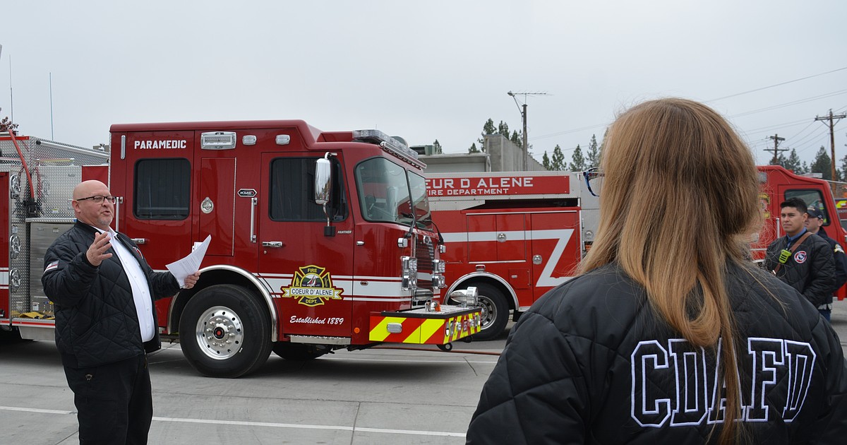 Coeur d'Alene firefighters welcome new fire engine | Hagadone News Network