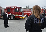 Coeur d'Alene firefighters welcome new fire engine