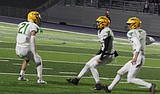 STATE 5A FOOTBALL PLAYOFFS: Point taken ... Lakeland, four days after falling in tiebreaker, downs Lewiston in opener