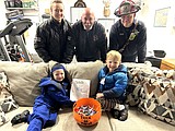 Halloween happiness courtesy police, fire