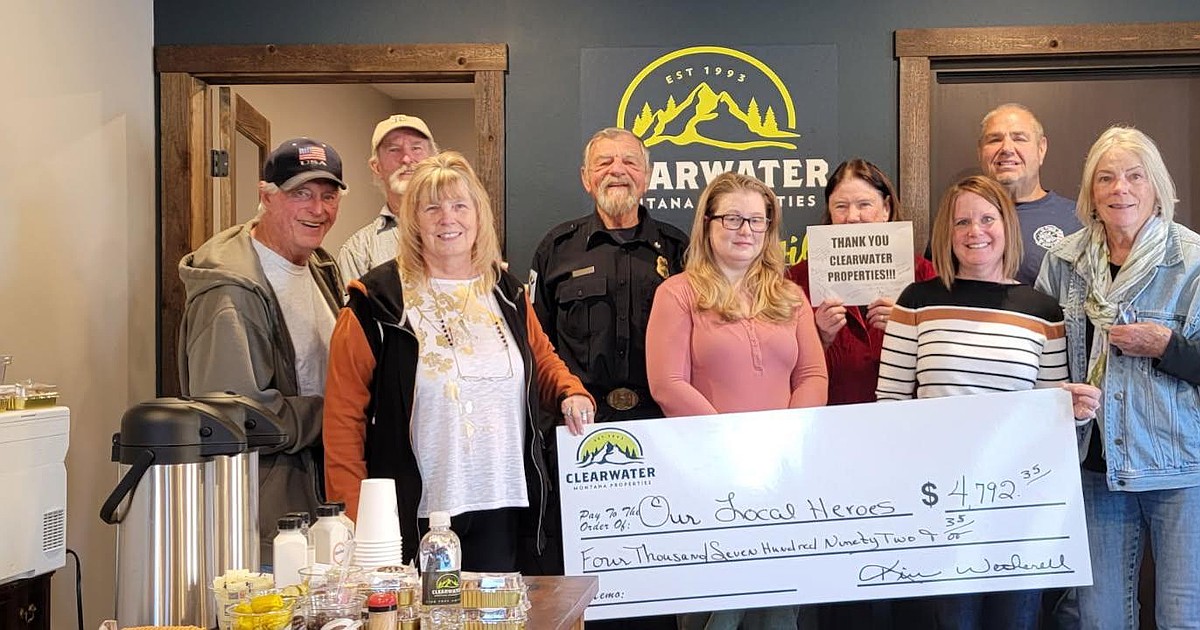 Clearwater Montana Properties donate to Lincoln Co. non-profits