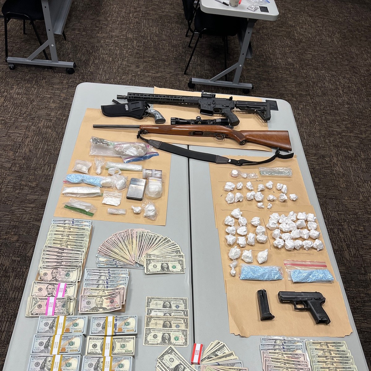 Narcotics seized, two arrested in Moses Lake traffic stop | Hagadone ...