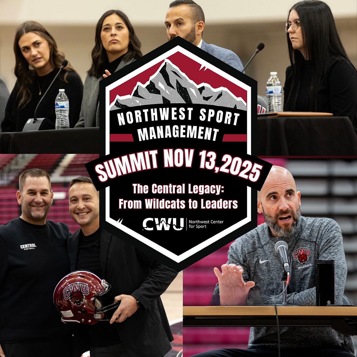 A variety of Central Washington University Athletics alums will participate in a panel next week.