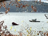 Boat goes down