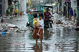 Typhoon Fung-wong blows away from the Philippines, leaving 8 dead and 1.4 million displaced