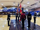 Cadets mark 250 years of the Marine Corps