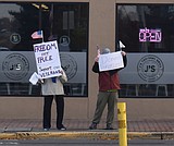 Grant Co. Democrats collect for food bank