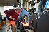 Bigfork blacksmith utilizes pieces of historic downtown bridge