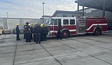 CBTECH students push in their own fire engine