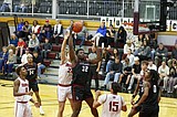 NIC ROUNDUP: Ouko's 3 helps Cardinals fight off Trap game