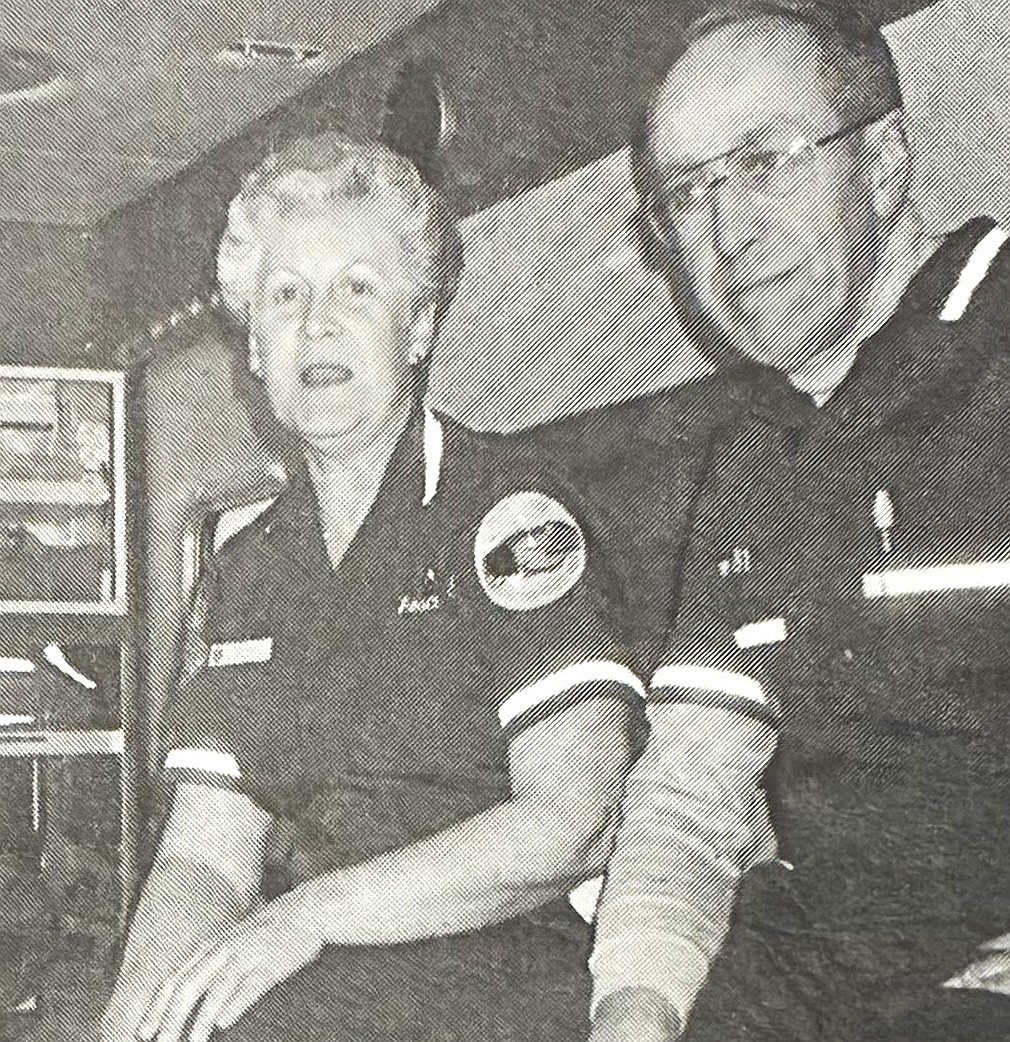 In 1990, Joe and Penny Miller of Spirit Lake receive President George H.W. Bush’s Points of Light Award for their volunteer work.
