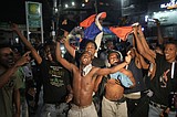 Haiti's troubles fade briefly as it revels in World Cup qualification