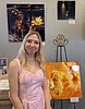 High school senior's works on display downtown through end of November