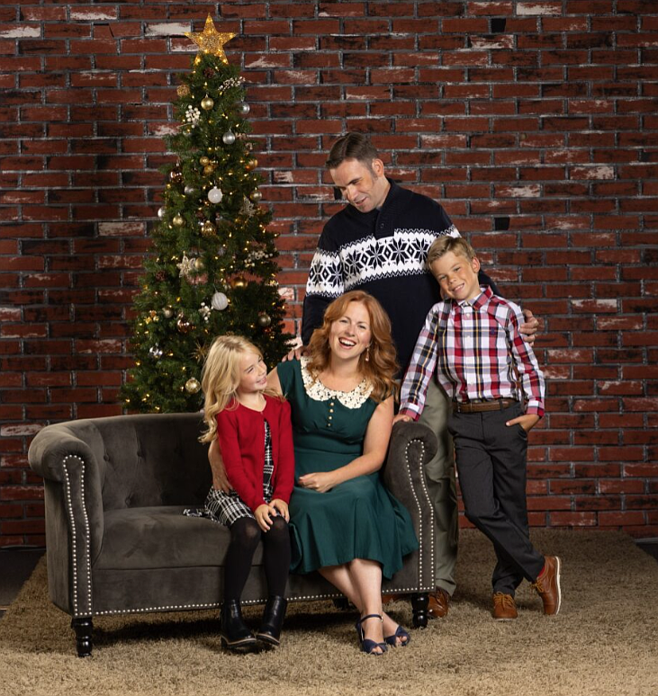 The Shotwell family will star in "Let It Snow: Coeur d’Alene’s Christmas Show," opening Friday at The Coeur d'Alene Resort. From left: Daughter Skye, mom Jenny, dad Dalton and son Clark.