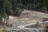 US 93 West of Whitefish construction paused for winter