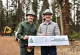 State Christmas tree harvested near Seeley Lake
