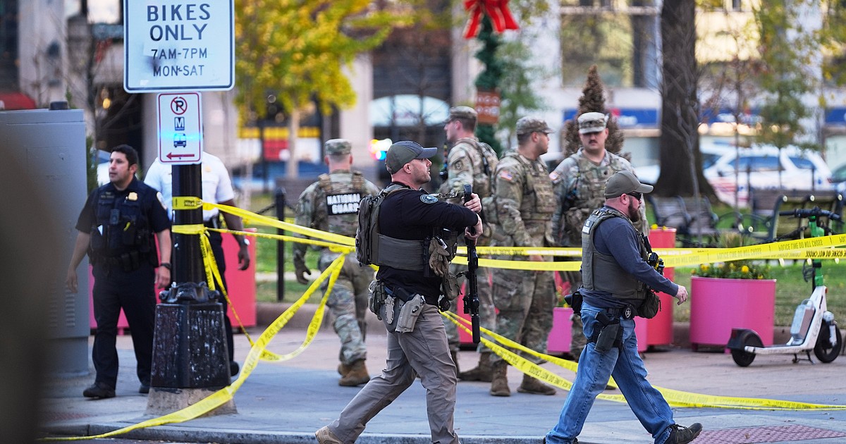 Two West Virginia National Guard members fatally shot in DC