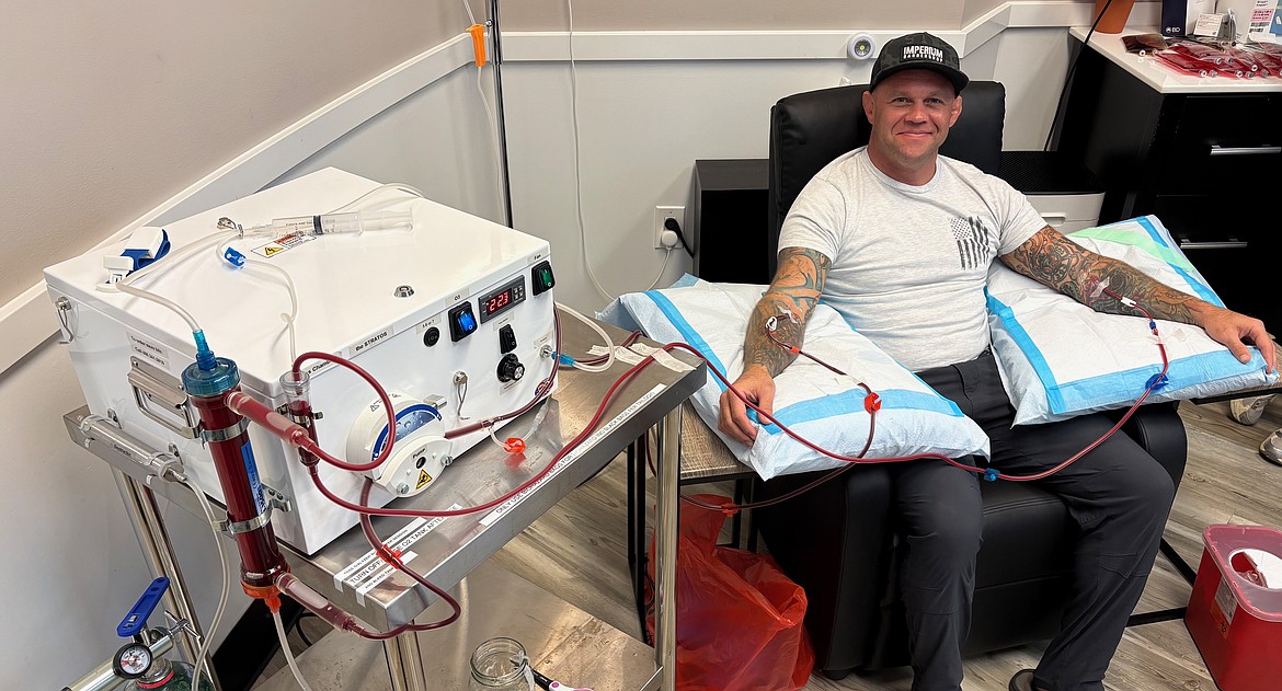 EBOO machines offer a therapeutic approach to ozone therapy at IVNV Wellness in Coeur d'Alene.