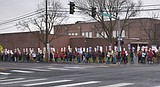Moses Lake teachers march downtown
