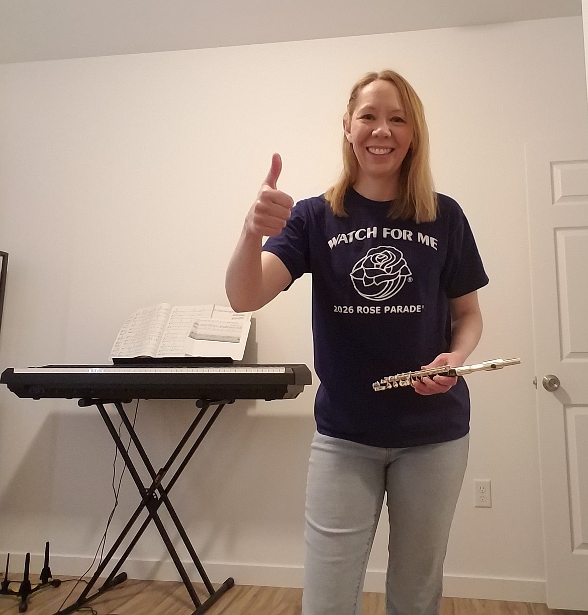 Columbia Ridge Elementary Music Director Alicia Keegen will be performing in the 2026 Pasadena Rose Parade.