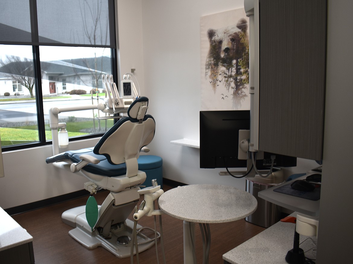 The operatory rooms at the new Skyview Dental clinic are designed for maximum patient comfort.