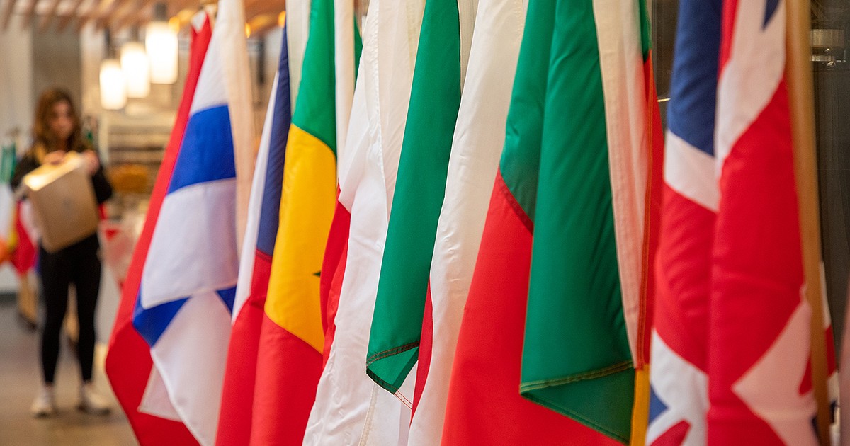 Students collaborate to address world issues at 60th Model UN onference