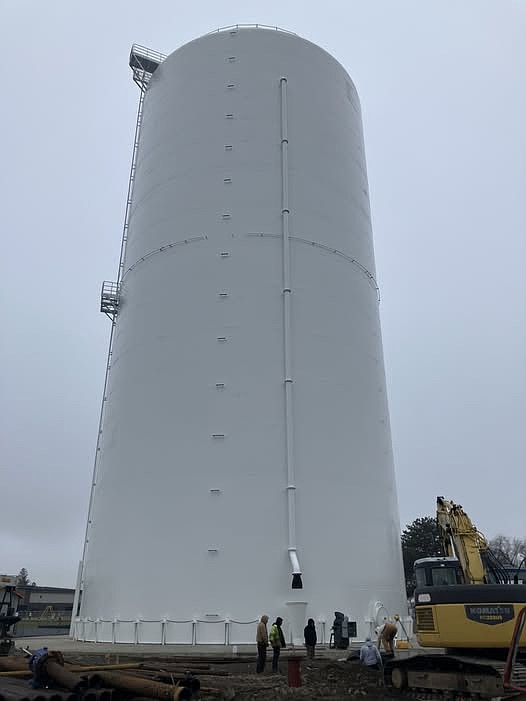 The Ephrata water tower was not able to be connected Wednesday, like originally planned. According to Public Works Director Rob Harris, the city discovered some programming issues at the booster pump station which will take one to two weeks to solve.