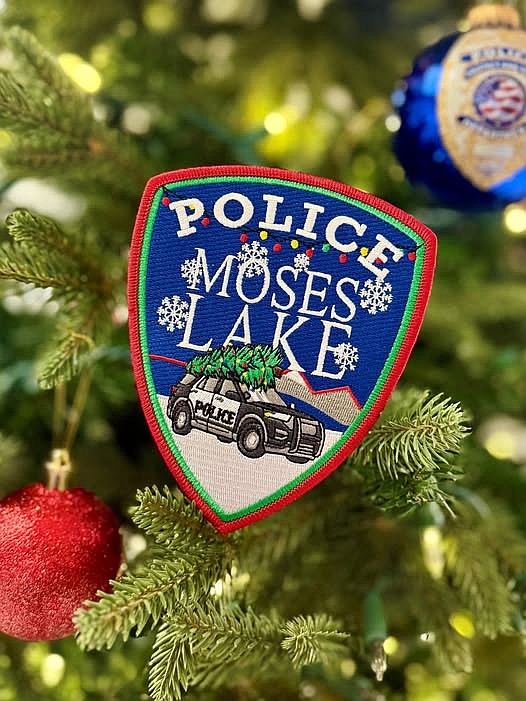 The Moses Lake police Department is selling holiday patches to support its community fund used by the department to host or support community events throughout the year. The department asks that those interested pay with exact cash or card. As noted on their social media “PoPoNoVenmo.”