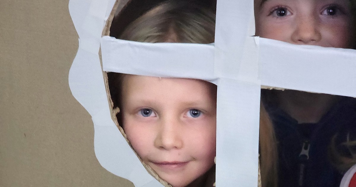 Middler-schoolers share gingerbread creations with Cherry Valley kids