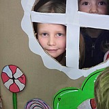 Middler-schoolers share gingerbread creations with Cherry Valley kids