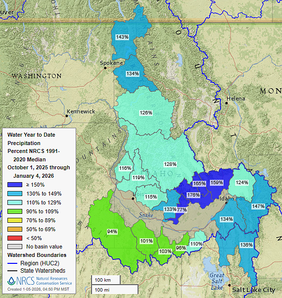 'Snow drought' grips North Idaho