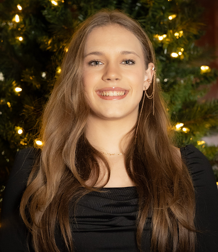 Jordin Cysewski, 15, of Hauser, has been selected to perform in an All-State choir in Nampa in February and with Honor Choir USA in June. She is pictured here in early December 2025.