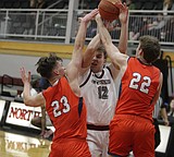 NIC BASKETBALL: A tough five or 10 for Cardinal men ... Top-ranked Snow wins by 24; NIC women win